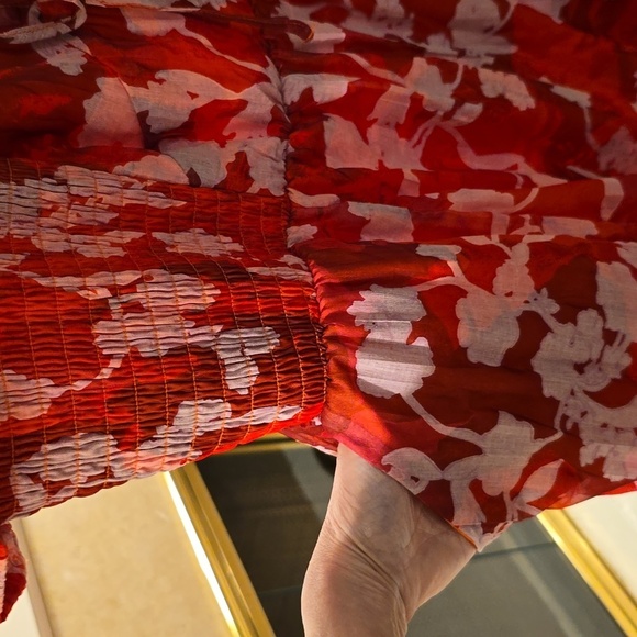 Torrid Red Floral Midi Dress - Picture 9 of 16